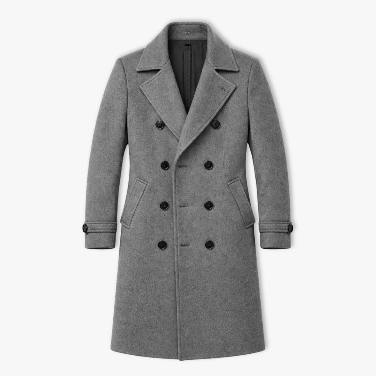 Andrés | Abrigo de Lana Doble Botonadura para Hombre Otoño Invierno 6