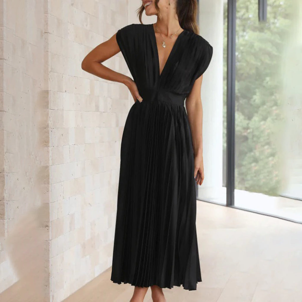Sofia | Elegante Vestido Largo Plisado 5