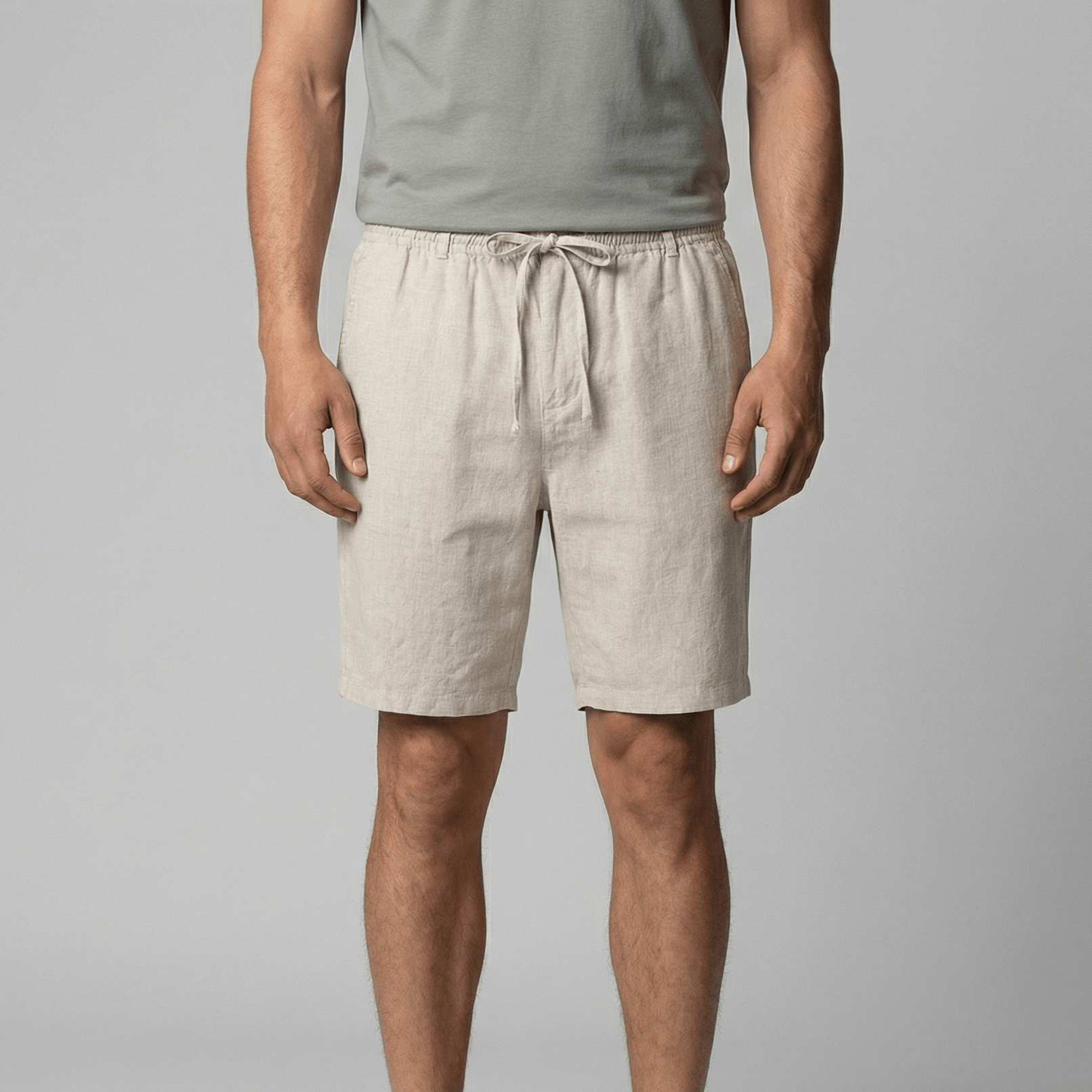 Diego | Pantalones Cortos de Lino para Hombre con Estilo Casual - Noa Lagos