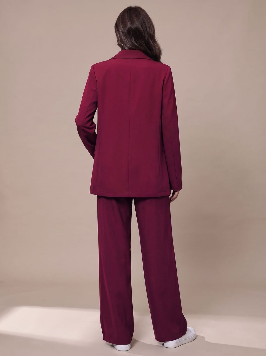 Vista frontal completa del conjunto de dos piezas ESMERALDA para mujer