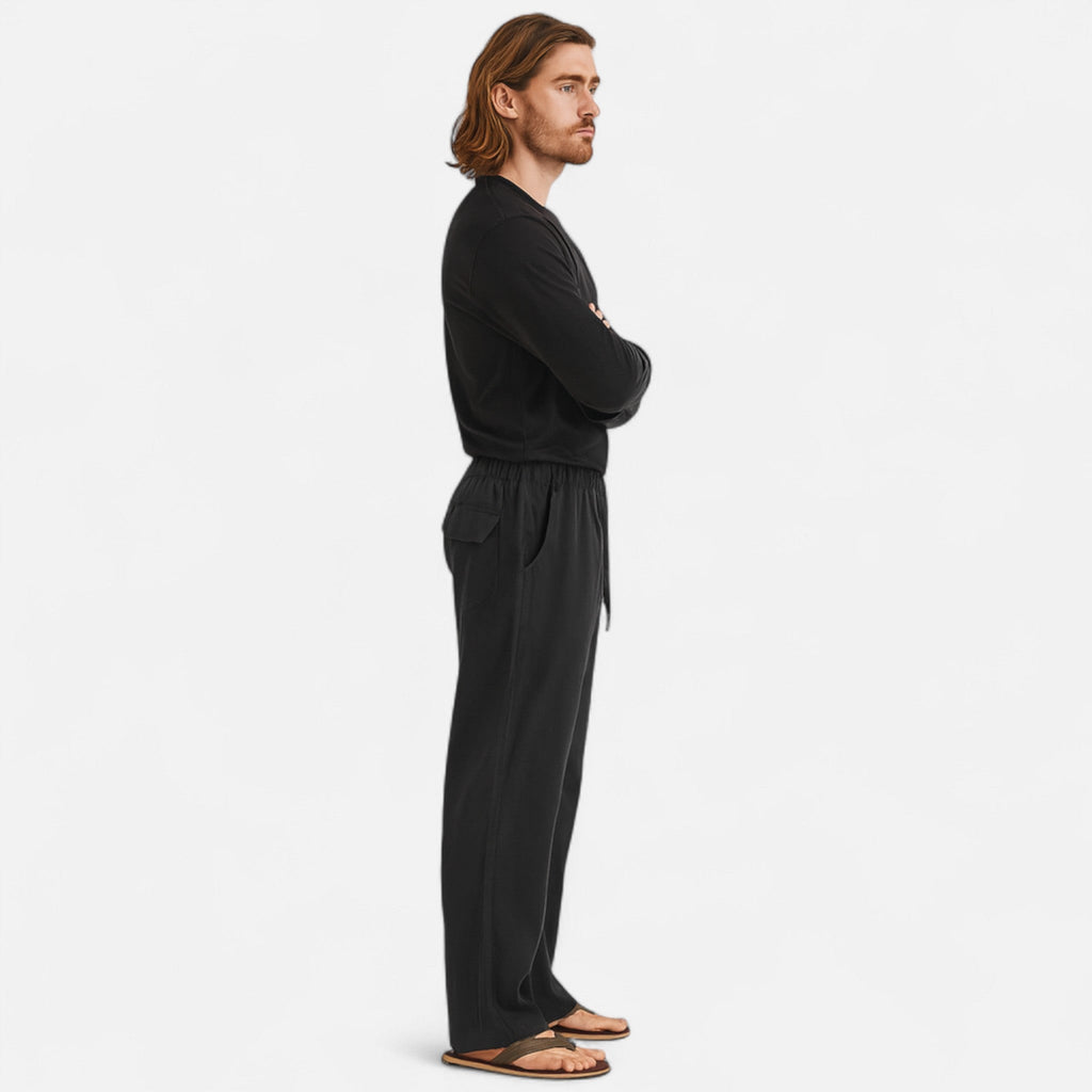 Javier | Pantalones Holgados de Corte Relajado para Hombre con Tejido Premium - Noa Lagos