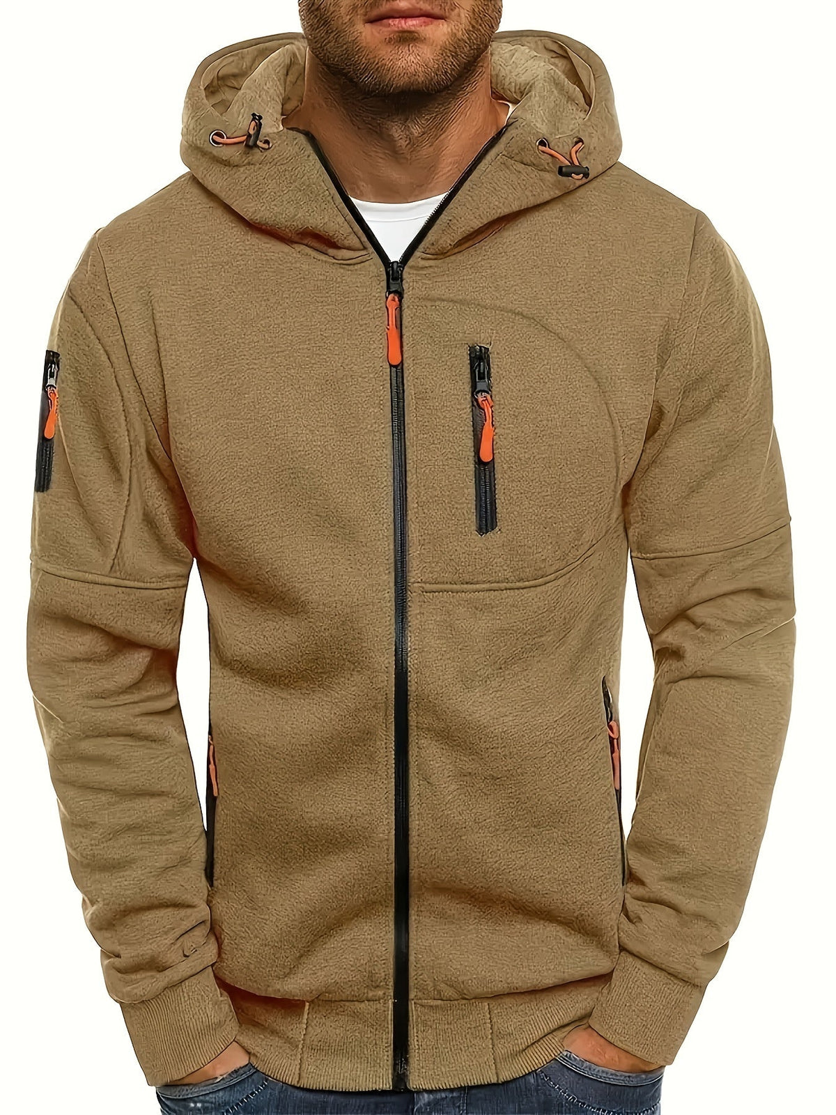 Sudadera Kian en color gris, vista lateral