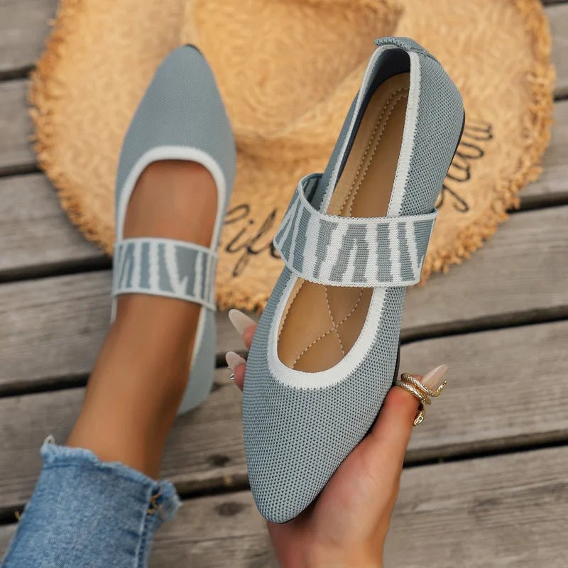 Lucía | Bailarinas Planas con Punta Puntiaguda para Mujer - Noa Lagos