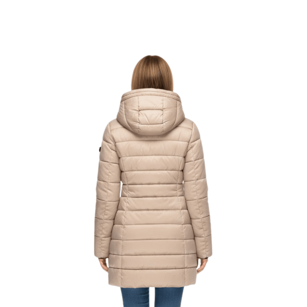 Lucía | Parka Acolchada de Longitud Media para Mujer con Capucha - Noa Lagos