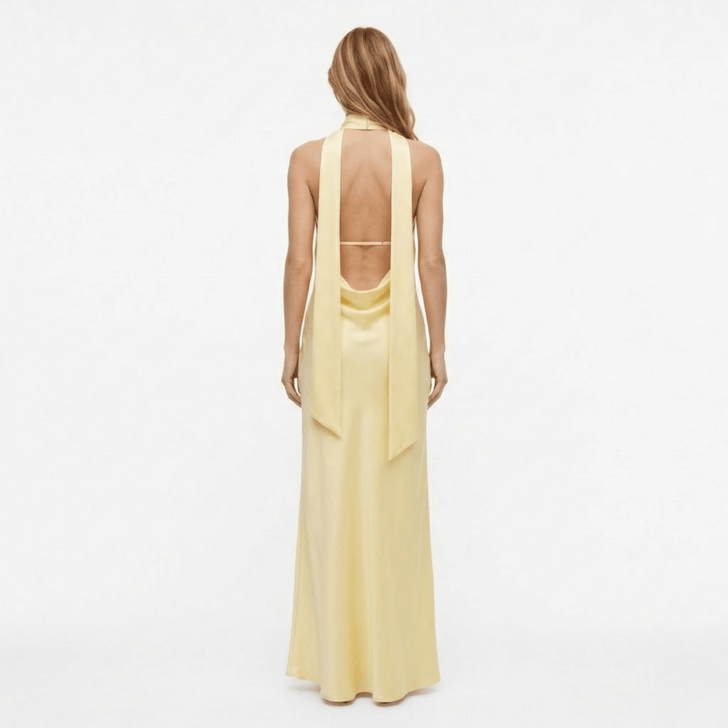 Lucía | Vestido Largo de Noche con Escote Pronunciado para Mujer - Noa Lagos
