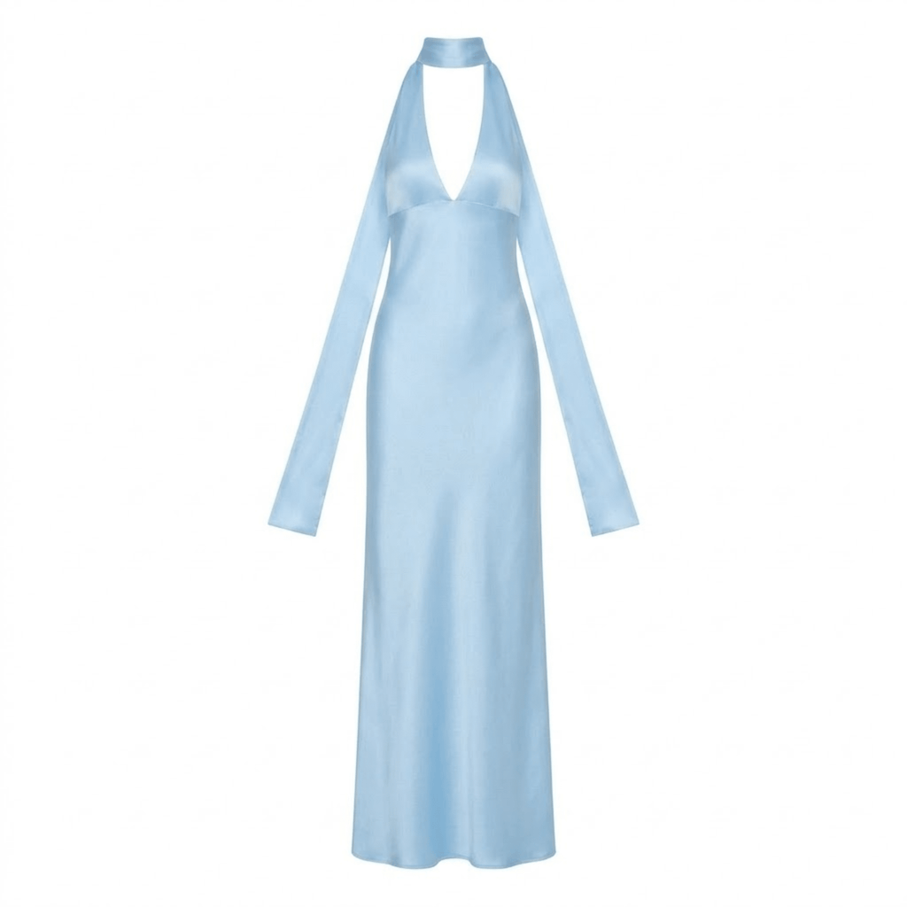Lucía | Vestido Largo de Noche con Escote Pronunciado para Mujer - Noa Lagos