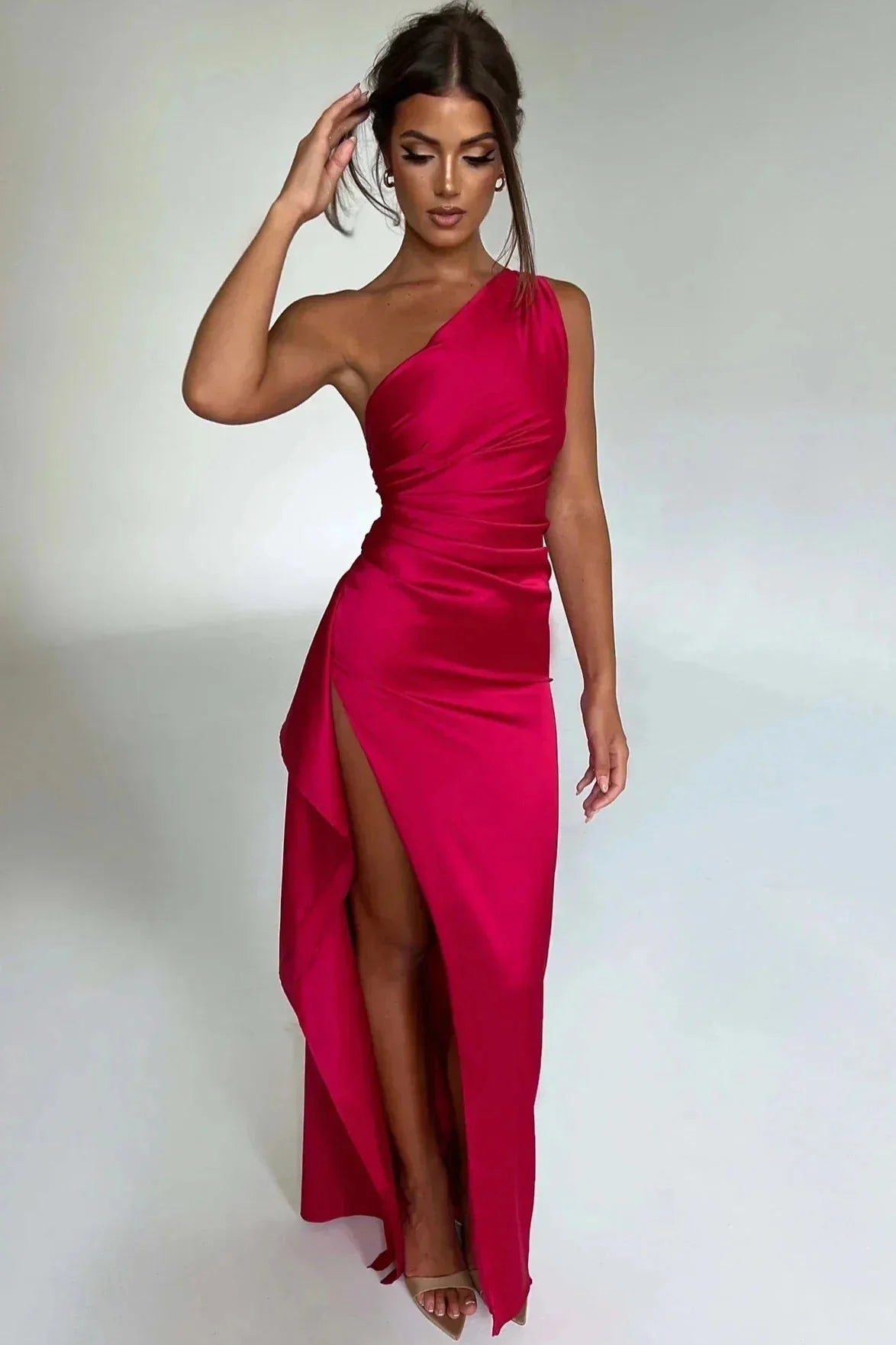 Sofia | Elegante Vestido Largo Asimétrico para Mujer - Noa Lagos