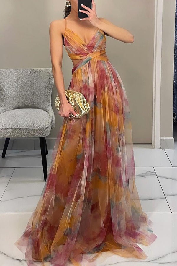 Sofia | Vestido Largo Floral Elegante para Mujer Verano - Noa Lagos